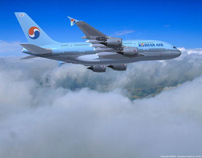 vé máy bay Korean Air