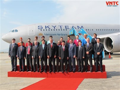 Vietnam Airlines chính thức chở thành thành viên Skytem