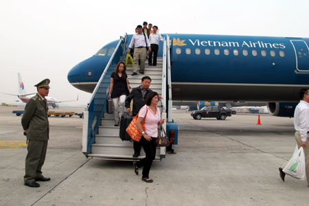 Máy bay Vietnam Airlines